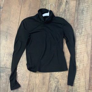 Black turtle neck